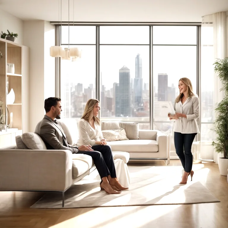 Modern condo interior